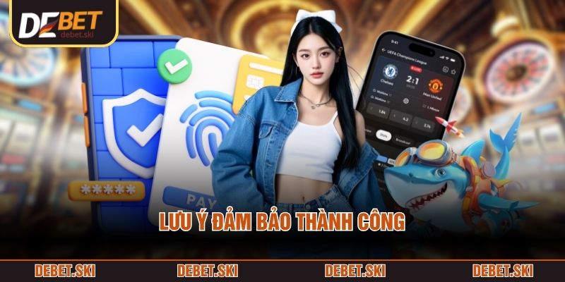 Lưu ý đảm bảo thành công